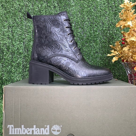 Timberland Shoes - Timberland Sienna High Zip Embossed WP Leather